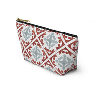 Porto Tile Accessory Pouch w T-bottom in Red